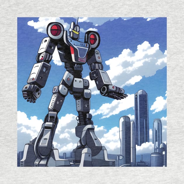 Giant Mecha Robot by AlienMirror